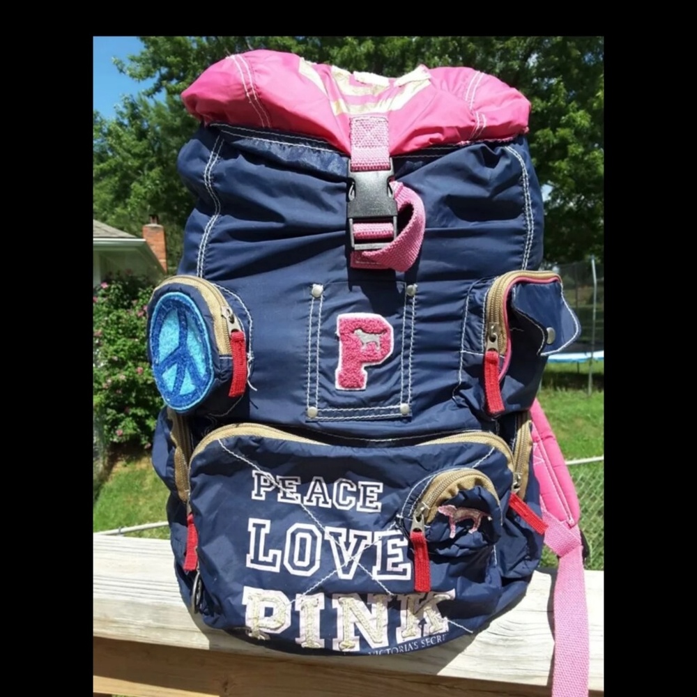 VS Pink backpacks for show me